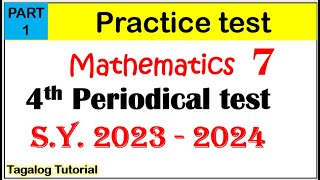 Fourth periodical test reviewer in math 7 4thquarter statistics multiplechoicequestions math7 [upl. by Paul]