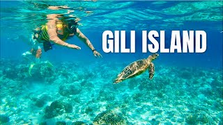 GILI TRAWANGAN  PARTY ISLAND OF INDONESIA [upl. by Martinelli]