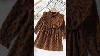 Simple and easy baby girls frocks design fashionsubscribe my channel [upl. by Anilek]