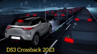 Nouvelle DS3 Crossback 2023  Intérieur Extérieur Safety [upl. by Eizeerb132]