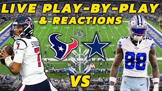 Houston Texans vs Dallas Cowboys  Live PlayByPlay amp Reactions [upl. by Meela150]