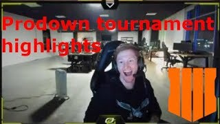 PRODOWN TOURNAMENT HIGHLIGHTS Competitive Bo4 [upl. by Neehsas]