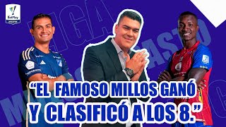 MILLONARIOS 1 PASTO 0 EL FAMOSO MILLOS GANÓ UN DURO JUEGO Y CLASIFICÓ A LOS 8 [upl. by Sura]