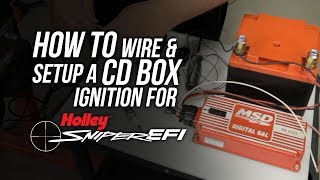 Sniper EFI How To Wire And Setup For A CD Box Ignition [upl. by Erdnassak]