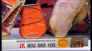 Así es el jamón Don Saturnino Excelencia de Guijuelo [upl. by Annayehc947]