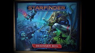 Starfinder Beginner Box Unboxing and Review [upl. by Yremrej]