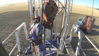 Most Dangerous Oil Rig Job Video [upl. by Ennaesor835]