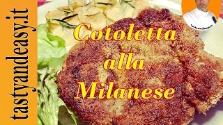 Cotoletta alla Milanese  Ricetta Originale Milanese [upl. by Luana]