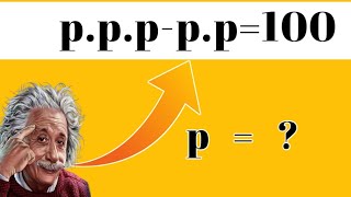 Maths olympiad Question Find the values of p [upl. by Nyltiac]