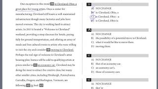 PSAT Test 2 Section 2 3944 [upl. by Kaja66]