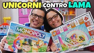 UNICORNI 🦄 CONTRO LAMA 🦙 il Monopoly Più Adorabile di Sempre [upl. by Nhguavoj413]