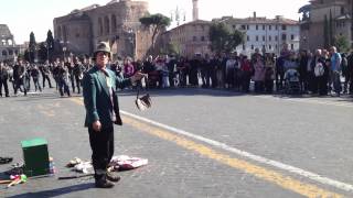 Adrian Kaye  Rome Street Comedian [upl. by Eniffit]