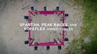 RX8100 RIG  SPARTAN DEATH RACE  12 STATION ROPE OBSTACLE [upl. by Idac]