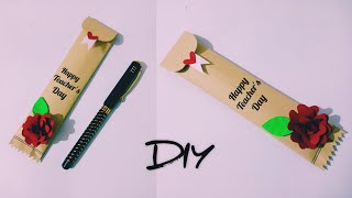 Easy pen gift ideas for teachers  DIY  teachers day pen gift ideas  teachersdaygiftideas [upl. by Ahsael]