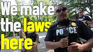 Officer Makes Up Laws To Enforce [upl. by Nehepts]