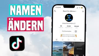 TikTok NAMEN ändern  Benutzernamen und  ändern Tutorial Deutsch [upl. by Nnaed661]