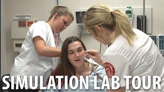 Mennonite College of Nursing  Nursing Simulation Lab Tour [upl. by Toddy]