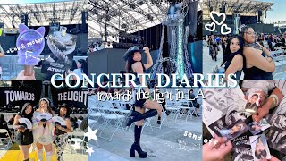 에이티니 로그 ATINY VLOG Ateez Concert Vlog 🏴‍☠️🚨 Towards The Light in LA  Atiny amp Sector VIP [upl. by Ahsened594]