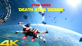 Battlefront 2 in 2024  Death Star Debris  Starfighter Аssault  Gameplay PC 4K No Commentary [upl. by Noffets]