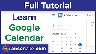 How to Use Google Calendar  Tutorial [upl. by Artenehs480]