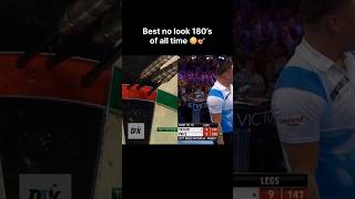 Best no look 180’s of all time 😮‍💨🎯  Subscribe for daily darts darts nolook180 [upl. by Bostow]