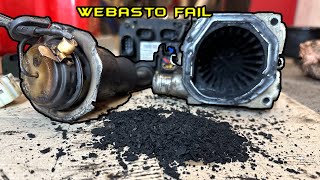 VW Caddy Webasto Repair  Diesel Heater [upl. by Betthel]