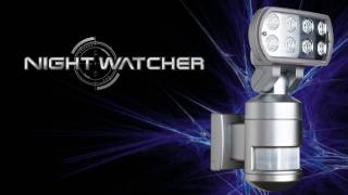 Nightwatcher  The worlds first robotic security light wwwnightwatchercomau [upl. by Nelubez]