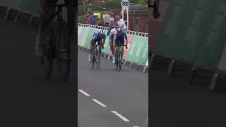 HOLDING OFF ALAPHILIPPE 👏 Stephen Williams wins Stage 2 of the Tour of Britain 🇬🇧 [upl. by Erimahs767]