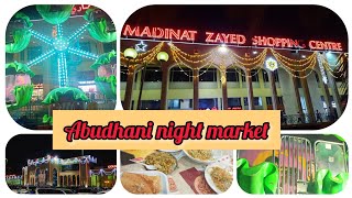 vlog 65  abudhabi night market near madinat Zayed mallalfalah street [upl. by Jann893]