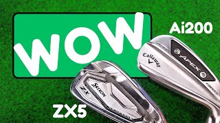 WINNER Callaway Ai200 vs Srixon ZX5 MKII [upl. by Sandstrom]