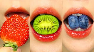 🍓🍊과즙팡팡 과일먹방🍍🥝 Fruit Mukbang ASMR [upl. by Attezi]