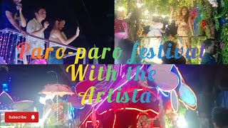 Paro paro Festival in Dasmarinas cavite 🎎 2024 trending satisfying floatparade artist [upl. by Neemsaj]