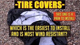 TIRE COVERS  I show you the BEST and EASIEST to install [upl. by Krug939]