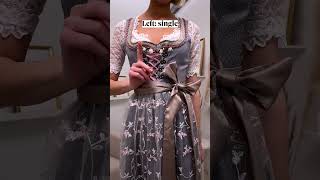 The hidden meaning behind the bow position 🎀✨ dirndlbow oktoberfest dirndl [upl. by Gnoz]