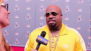 CeeLo Green Interview The Voice Top 8 Elimination Show [upl. by Wiltsey158]