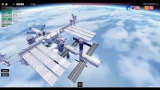 space sailors  roblox ISS deorbit  part 1 [upl. by Allez]