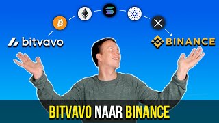 Crypto versturen van Bitvavo naar Binance [upl. by Amathist489]