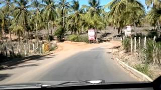 Chegando a praia do Gunga Maceió  Alagoas [upl. by Enelehcim54]