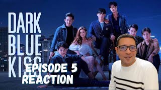 DARK BLUE KISS EPISODE 5 REACTION จูบสุดท้ายเพื่อนายคนเดียว 🥰🌈 BOYS LOVE REACTION 🌈😍 [upl. by Oiluj95]