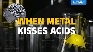 Metals With Acids  Class 6amp7  Chemistry [upl. by Ecnerewal]