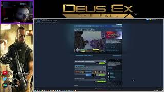 Falling in my skin iykwim  Deus Ex The Fall PC [upl. by Bridges]