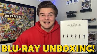 James Bond The Complete Collection BLURAY UNBOXING [upl. by Attalanta]