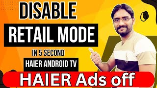 How To Disable Retail Mode  How To Disable Demo Mode  Android Tv [upl. by Zavala]