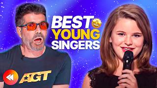 YOUNGEST Singers With BIG VOICES On Americas Got Talent 🥹 [upl. by Gehlbach]