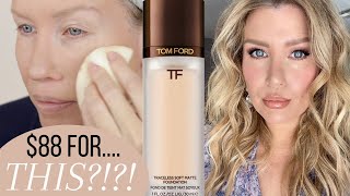 TOM FORD NEW TRACELESS SOFT MATTE FOUNDATION REVIEW AND WEAR TEST [upl. by Othelia]