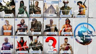 Mortal kombat 1  All characters remembers references intro dialogue mk1 update Ermac [upl. by Sicular]