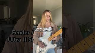 fender stratocaster fenderultra guitar musician [upl. by Okin]