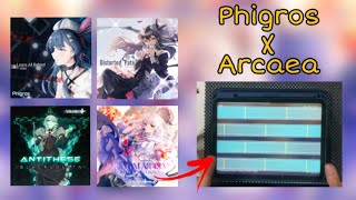 【Phigros x Arcaea】New Collaboration Update  First Try [upl. by Stieglitz]