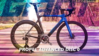 GIANT PROPEL ADVANCED SL 0 DISC RED  UNBOXING [upl. by Enneiviv]