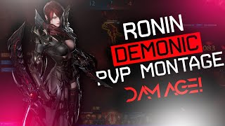 ⚔️DEMONICShadowHunter PvP MONTAGE 6 quotTHE DAMAGEquot  LOST ARK RU RONIN [upl. by Herc]